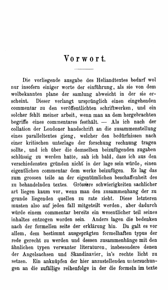 HELIAND herausgegeben von Eduard Sievers (1878) p.  v.
