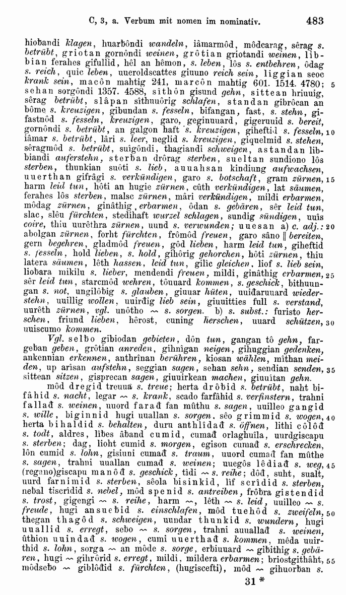HELIAND herausgegeben von Eduard Sievers (1878) p.  483.
