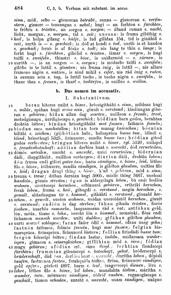 HELIAND herausgegeben von Eduard Sievers (1878) p.  484.