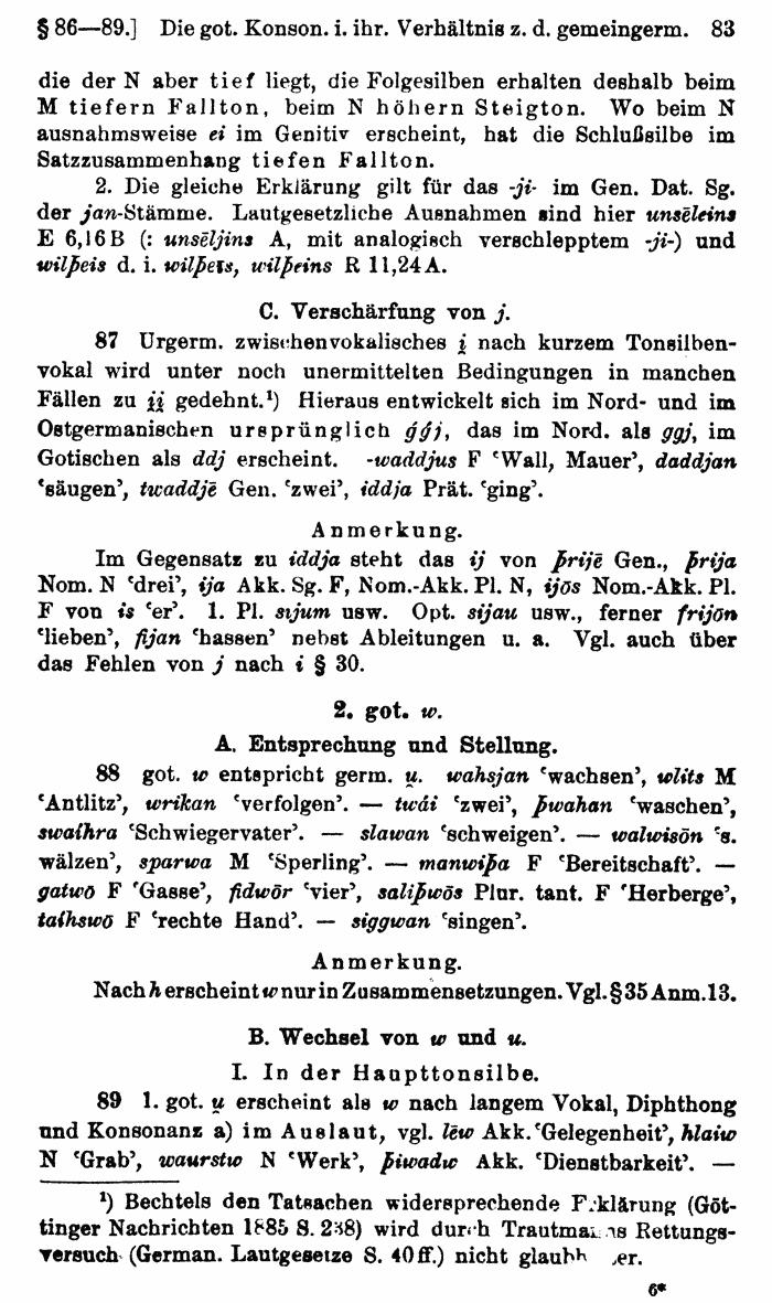 Wilhelm Streitberg 1920: Gotisches Elementarbuch p. 83.
