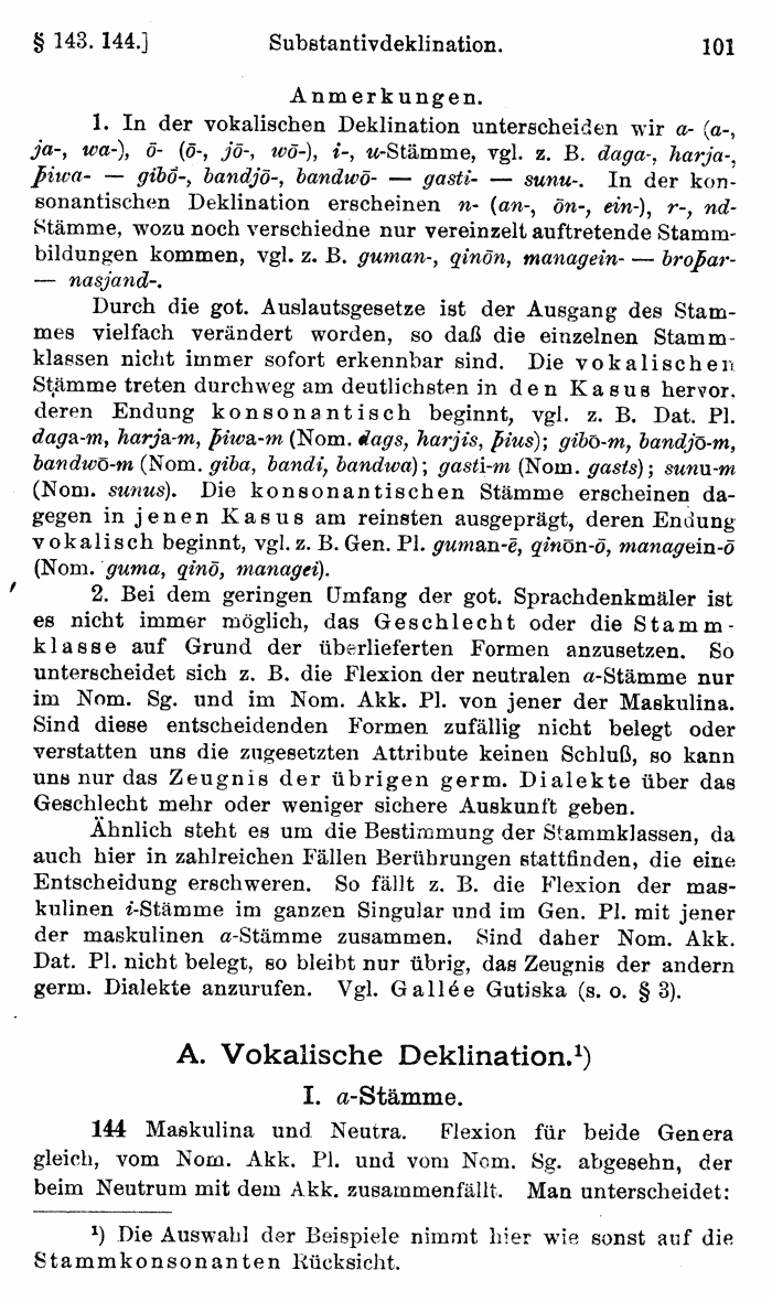 Wilhelm Streitberg 1920: Gotisches Elementarbuch p. 101.
