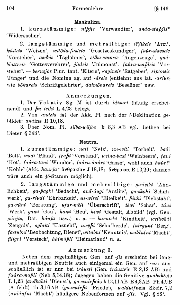 Wilhelm Streitberg 1920: Gotisches Elementarbuch p. 104.