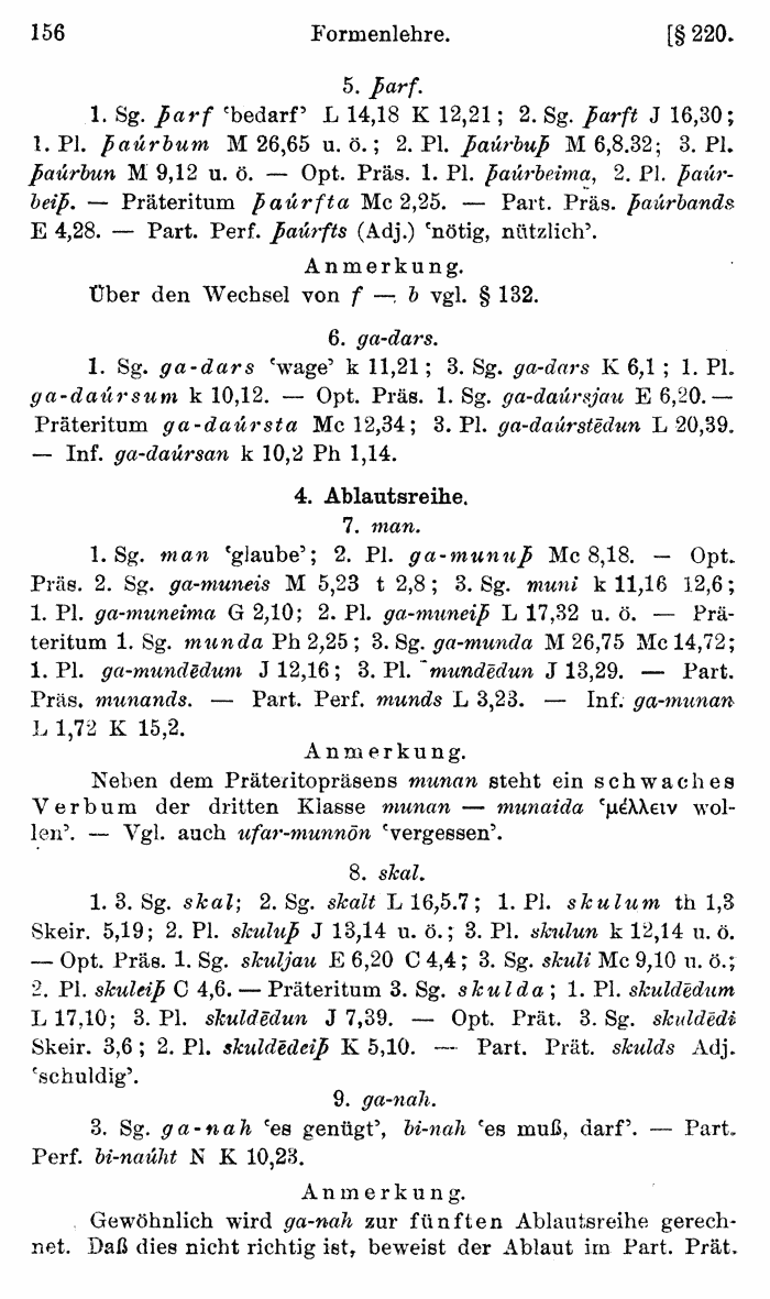 Wilhelm Streitberg 1920: Gotisches Elementarbuch p. 156.