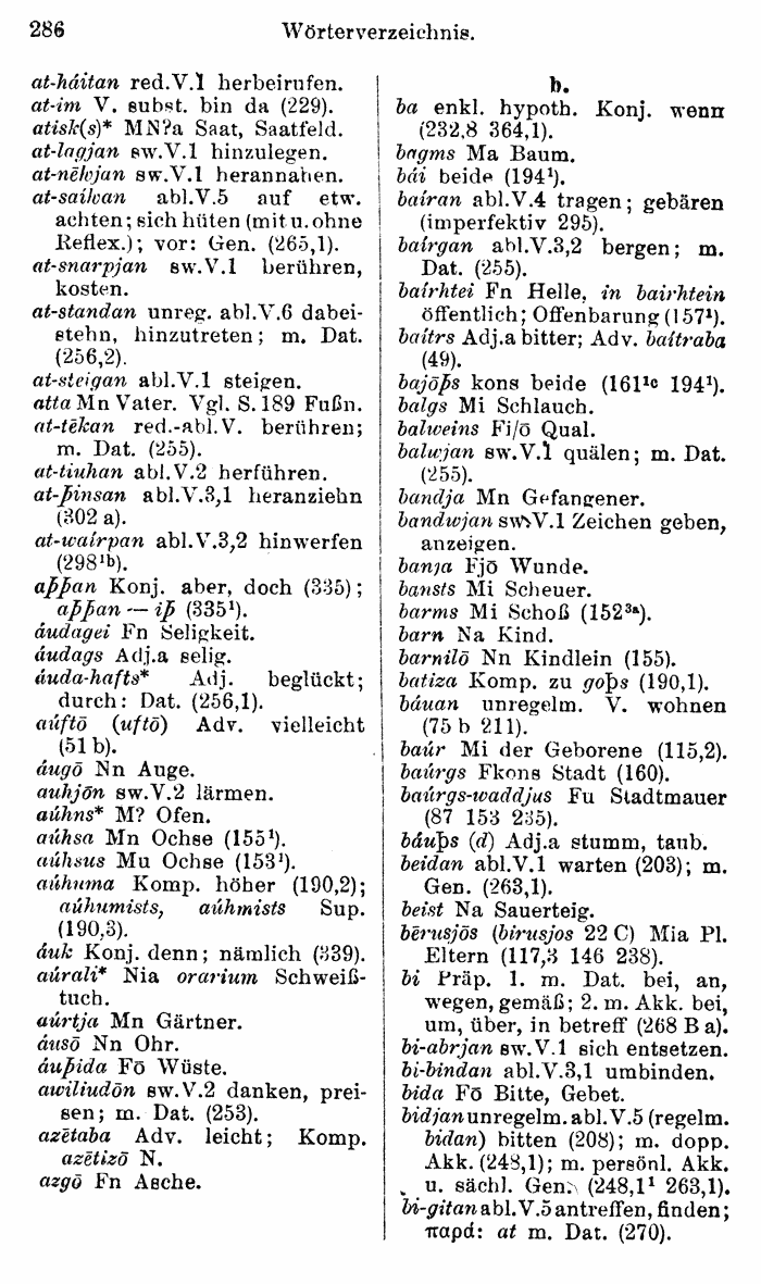 Wilhelm Streitberg 1920: Gotisches Elementarbuch p. 286.