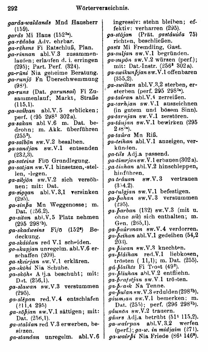 Wilhelm Streitberg 1920: Gotisches Elementarbuch p. 292.