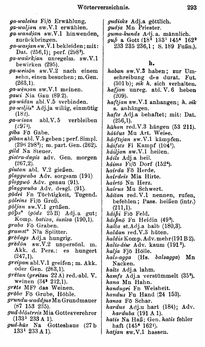 Wilhelm Streitberg 1920: Gotisches Elementarbuch p. 293.