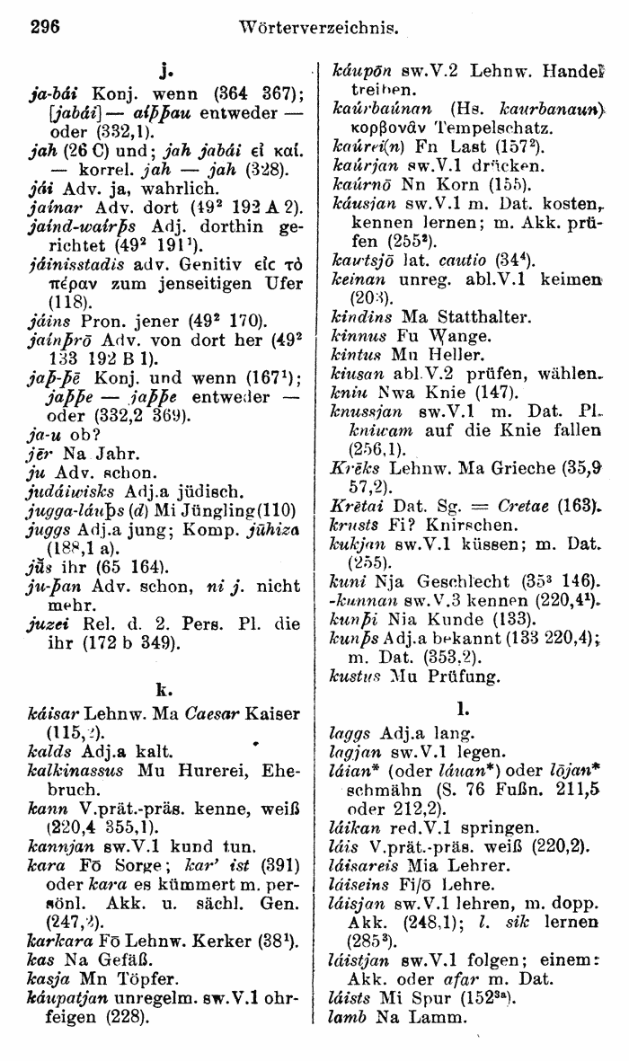 Wilhelm Streitberg 1920: Gotisches Elementarbuch p. 296.