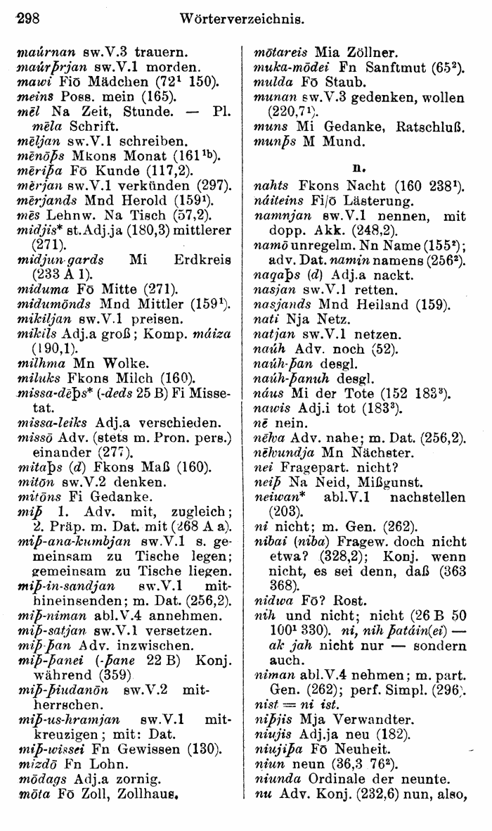 Wilhelm Streitberg 1920: Gotisches Elementarbuch p. 298.