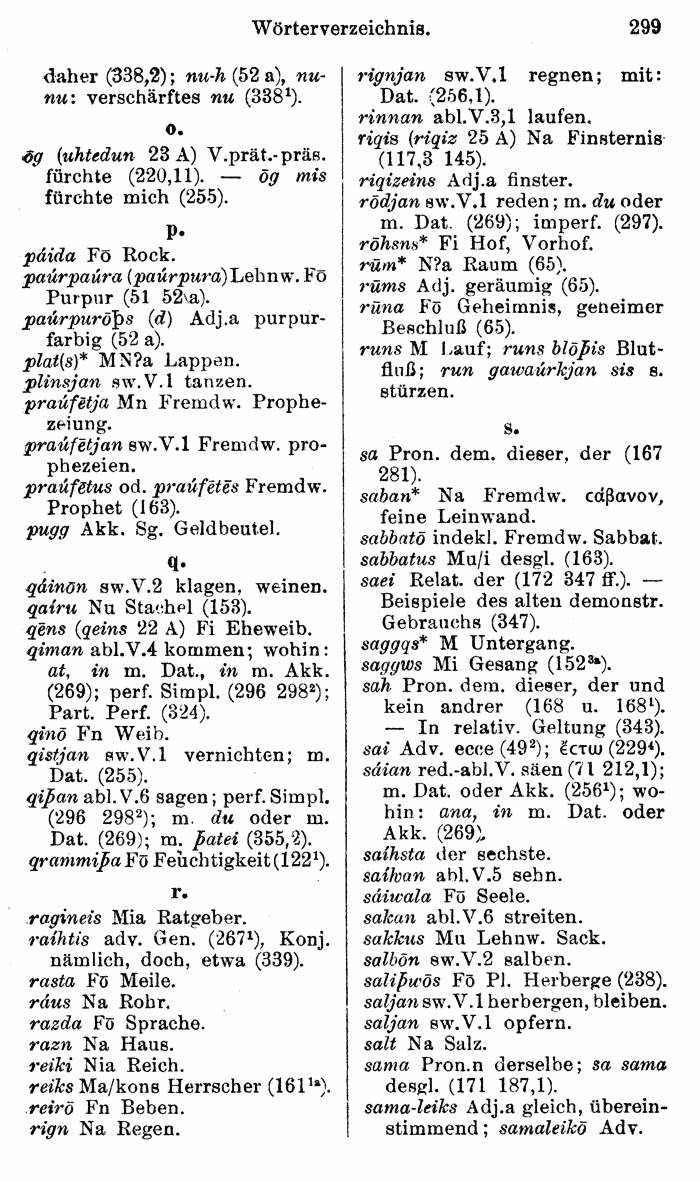 Wilhelm Streitberg 1920: Gotisches Elementarbuch p. 299.