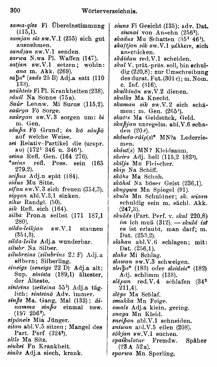 Wilhelm Streitberg 1920: Gotisches Elementarbuch p. 300.
