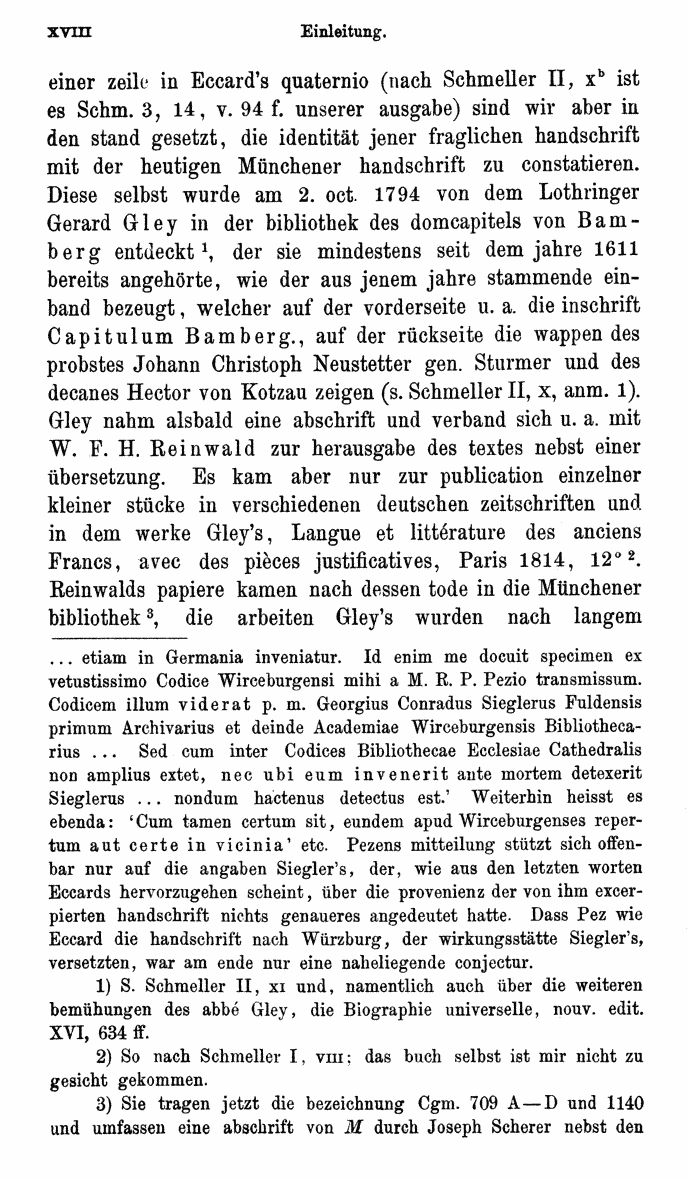 HELIAND herausgegeben von Eduard Sievers (1878) p.  xviii.